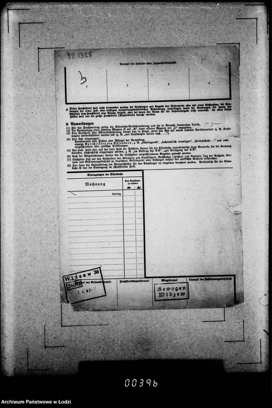 Obraz 7 z jednostki "Frachtbriefe doppel einige Ausgang 1838-2948"