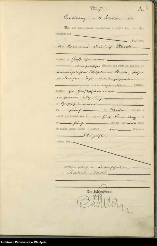 image.from.unit.number "Geburts-Haupt-Register Nr 1 - 95"