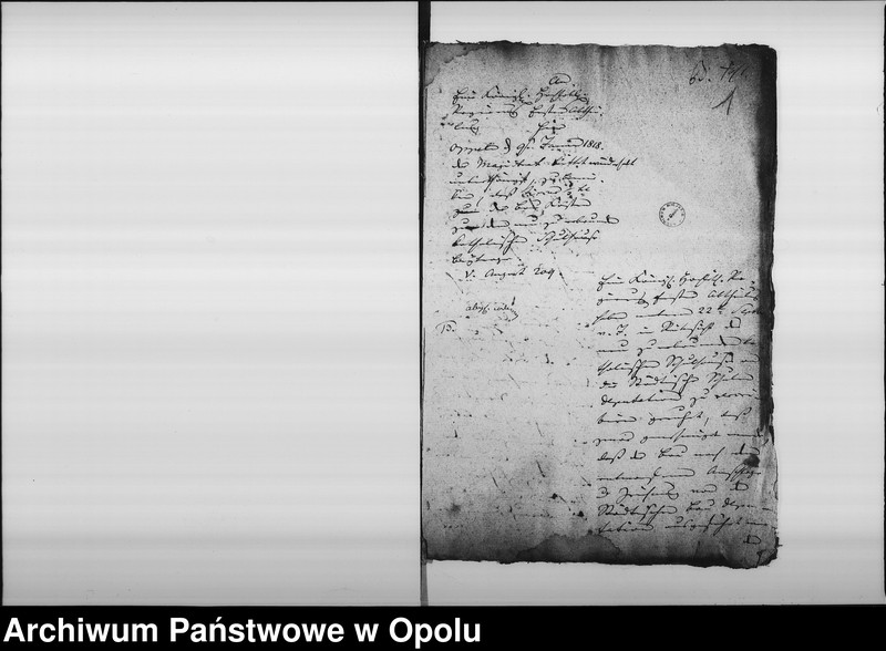 Obraz 5 z jednostki "Acta des Magistrats zu Oppeln betreffend den Proceß gegen den Königl[ichen] Fiscus wegen der Bau Kosten Beiträge, zu dem im Jahr 1818/19 neuerbauten katholischen Schul Gebäude zu Oppeln"