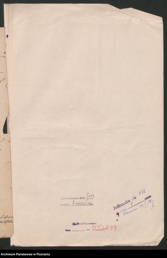 Obraz 13 z jednostki "A. betr. Familie Opaleński"