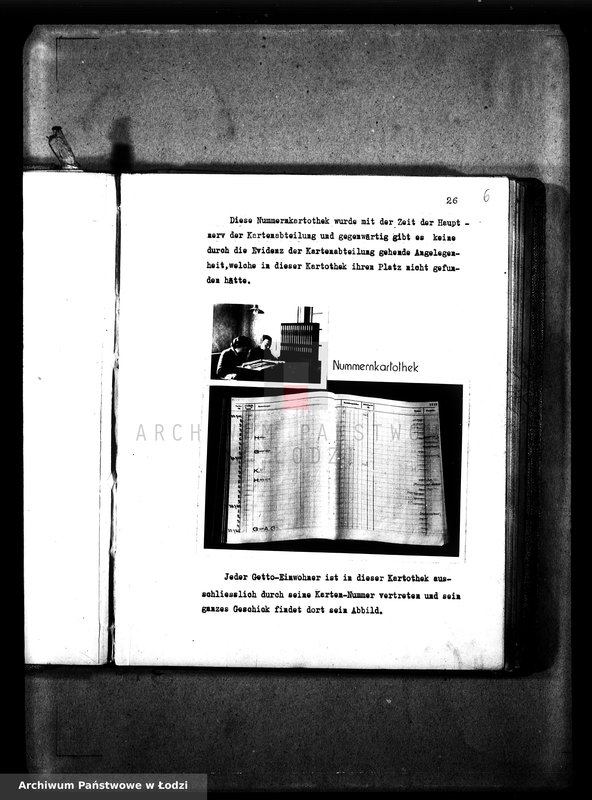 Obraz 9 z jednostki "[Album: Karten Abteilung. Pracownicy, działalność, fotografie, wzory kart]"