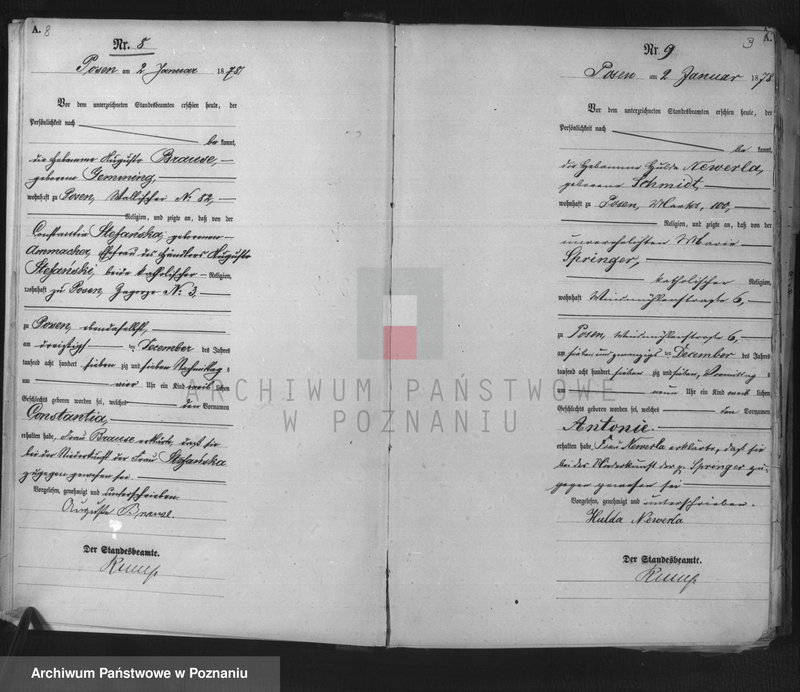 Obraz 6 z jednostki "Księga urodzeń t. I"