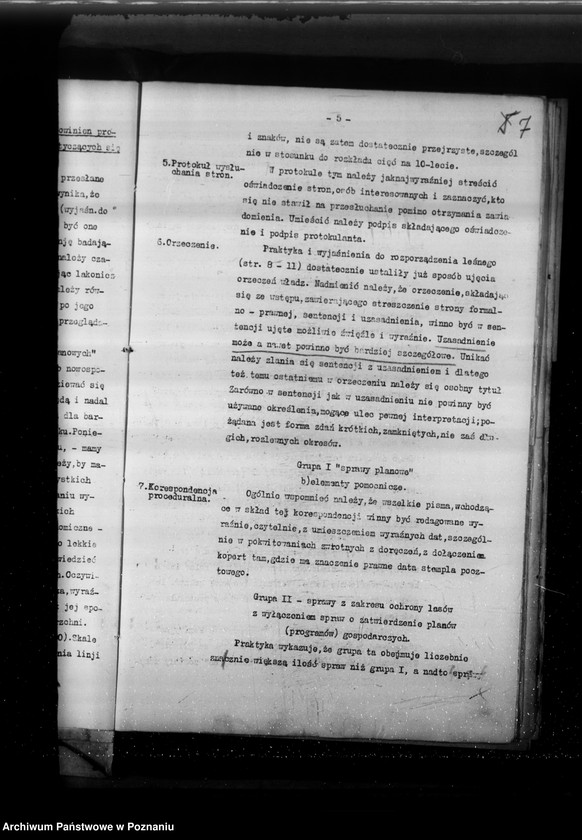 Obraz 11 z jednostki "Rozporządzenie Ministra Rolnictwa i Dóbr Państwowych w sprawie ochrony lasów prywatnych, gminnych etc. - 1931"