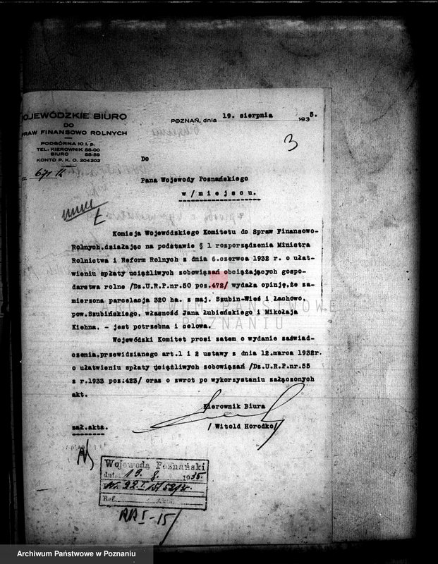 Obraz 7 z jednostki "Parcelacja oddłużeniowa majątku Łachowo powiatu szubińskiego"