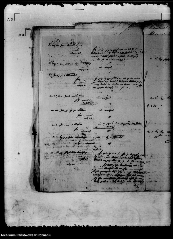 Obraz 19 z jednostki "Die dem Herrn Oberpräsidenten von Zerboni erteilten Urlaube."