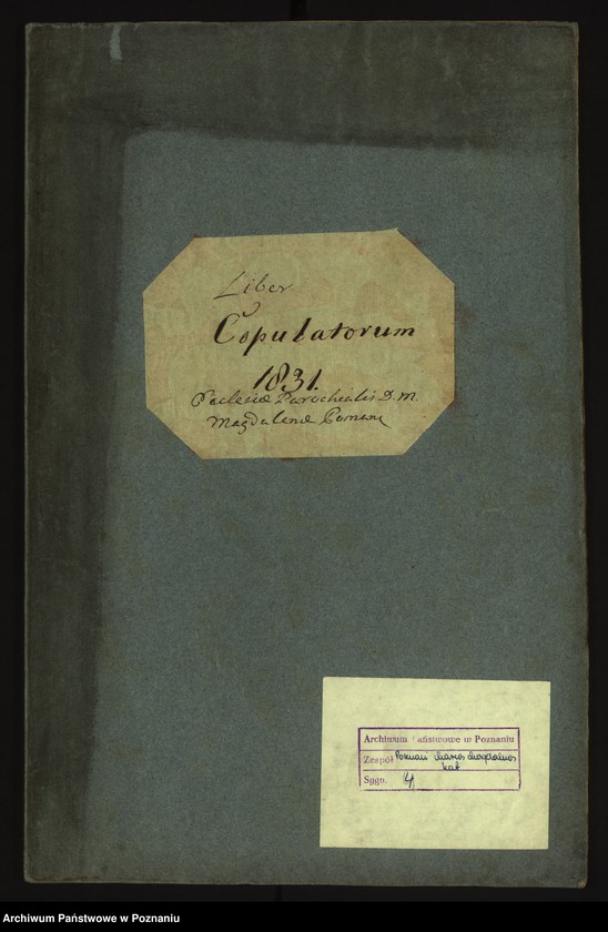 Obraz 2 z jednostki "Księga małżeństw"