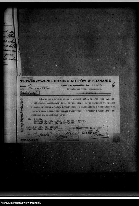 Obraz 10 z jednostki "Młyn parowy M. Wirtha we Wrześni nr woj. 5804"