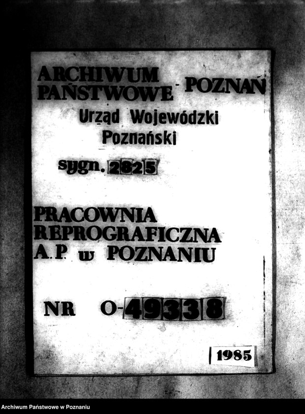 Obraz 1 z jednostki "Wyłączenie z art. 4 i 5 ustawy z dnia 28.12.1925 r. o wykonaniu reformy rolnej majątku Chocim powiatu tureckiego"