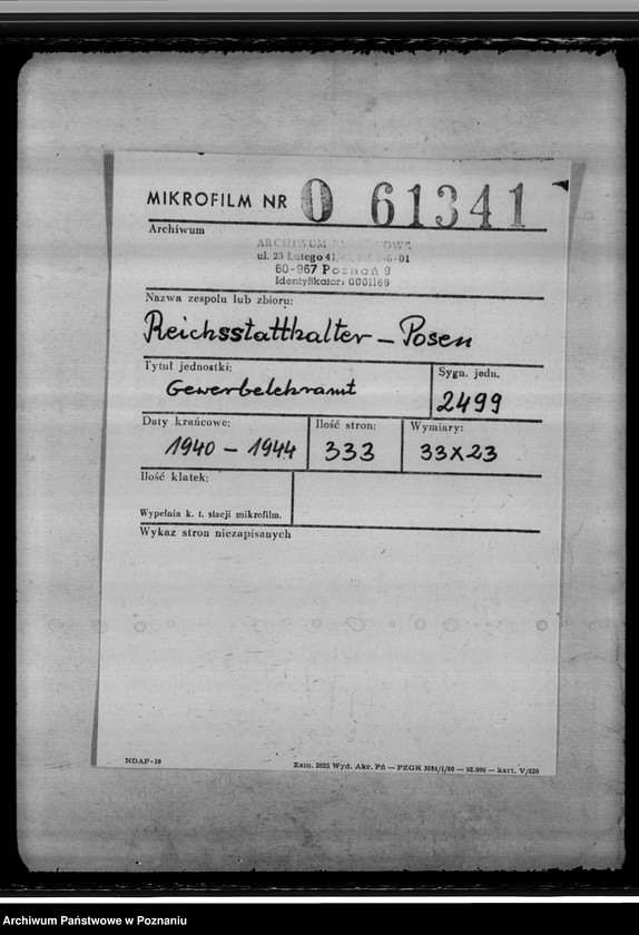 Obraz 2 z jednostki "Gewerbelehramt"