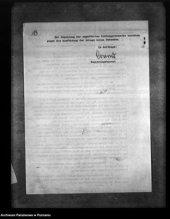 Obraz 19 z jednostki "Der Oberbürgermeister von Litzmannstadt. Finanzierungsbeihilfe "Am Wiesenhang". Wasserversorgung"