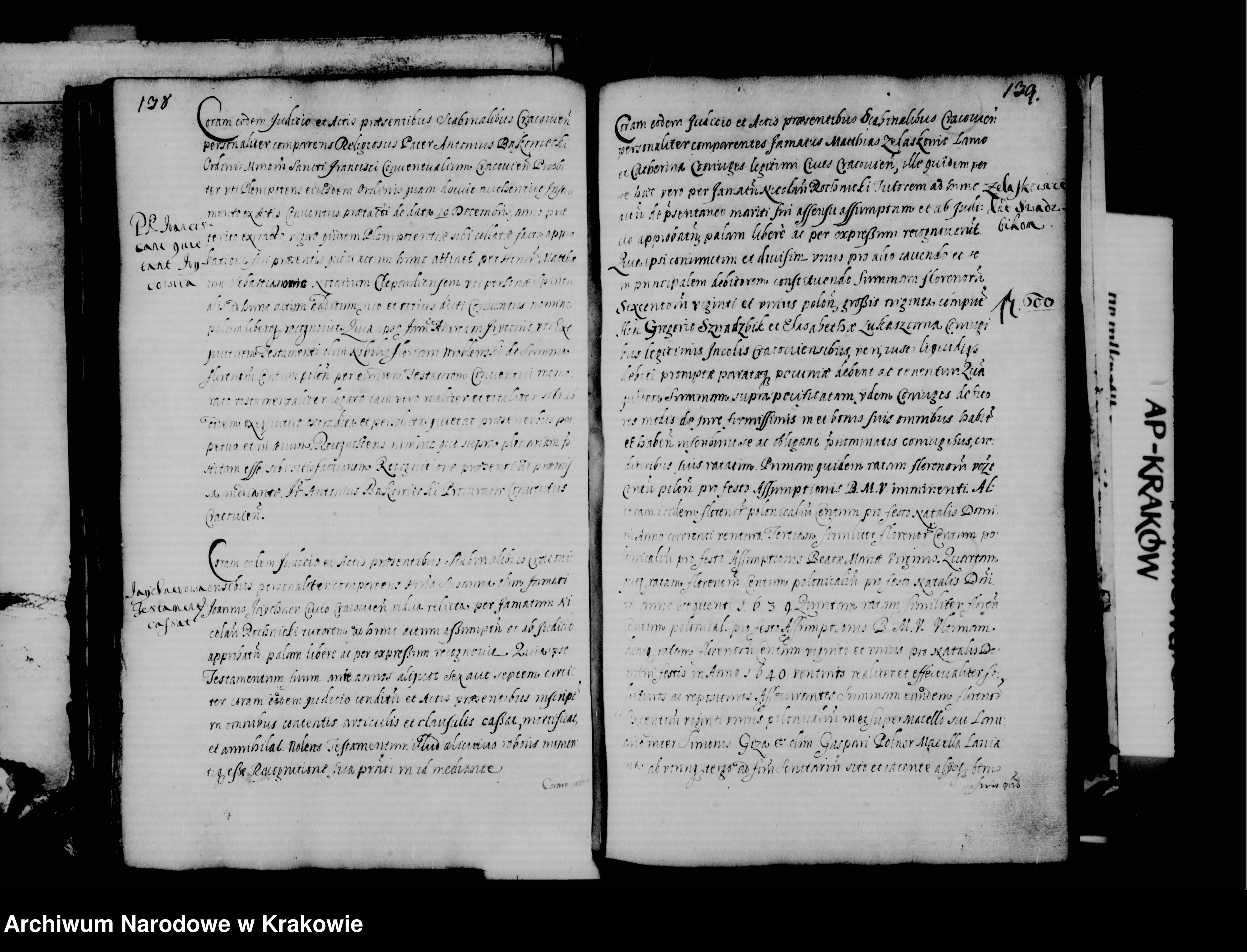 Skan z jednostki: Acta scabinalia Cracoviensia