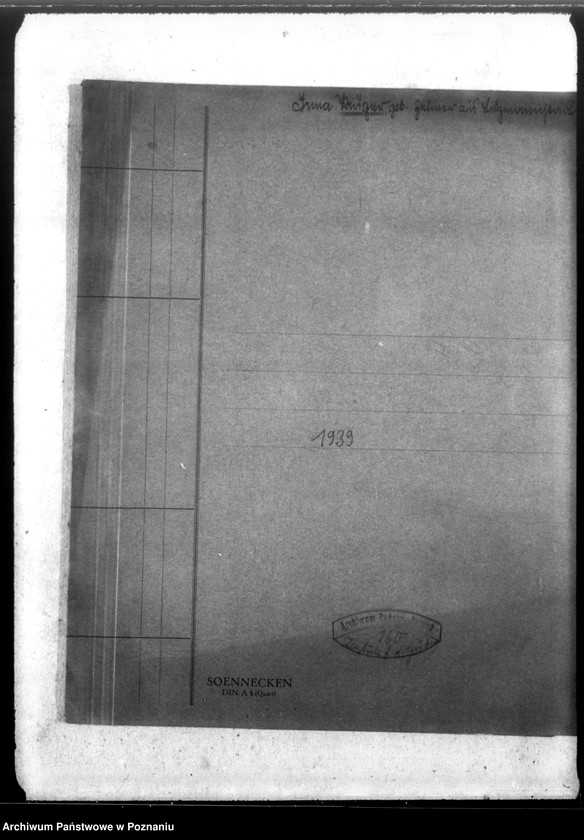 Obraz 4 z jednostki "Irma Krüger, geb. Zelmer, aus Litzmannstadt (Łódź)"