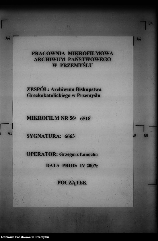 image.from.unit.number "[Kopie ksiąg metrykalnych parafii Szmitków z filiami Bojanice, Hatowice (dekanat Bełz)]"