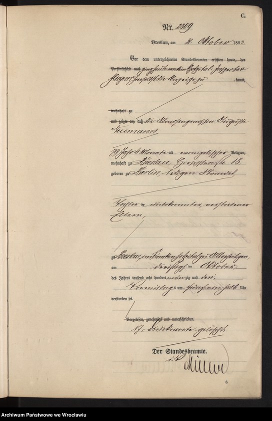 image.from.unit.number "Sterbe-Haupt-Register Breslau I 1893 Band 8"