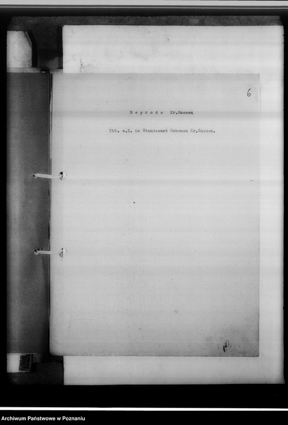 Obraz 10 z jednostki "Einziehungsprotokolle [ksiąg kościelnych] Gnesen-Stadt [miasto Gniezno]"