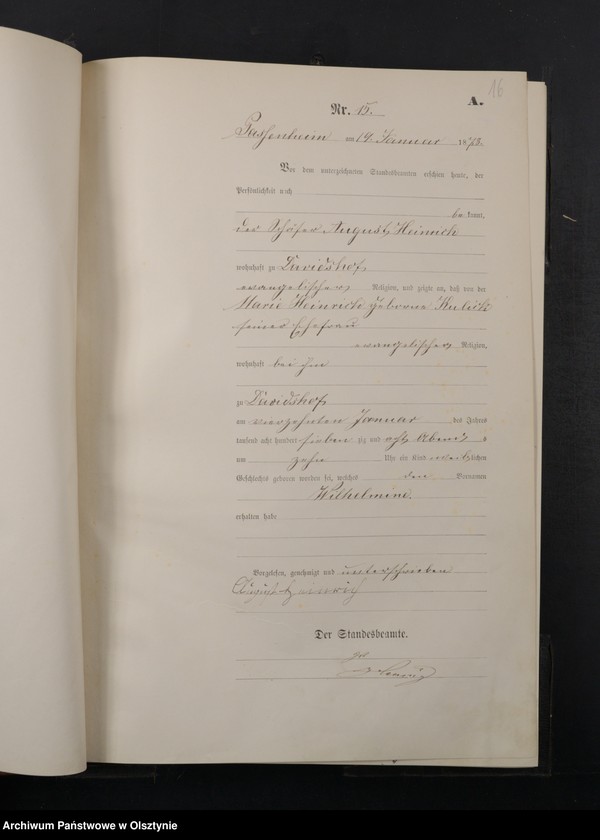 image.from.unit.number "Geburts-Haupt-Register Nr 1 - 208"