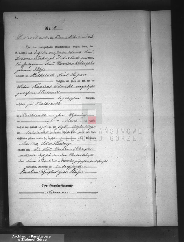 Obraz 7 z jednostki "[Księga aktów urodzeń]"