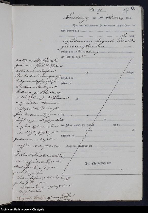 image.from.unit.number "Sterbe-Haupt-Register Nr 1 - 266"