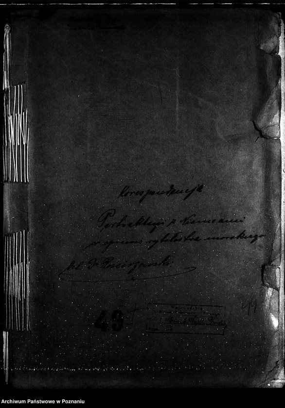 Obraz 4 z jednostki "Sprawy szczegółowo-administracyjne Pertraktacje z Niemcami w sprawie rybołówstwa morskiego"