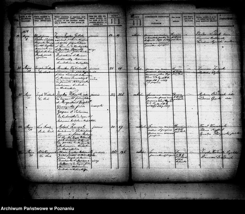 Obraz 7 z jednostki "Księga małżeństw"