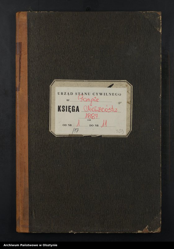 image.from.unit.number "Heiraths-Neben-Register Nr 1 - 11"