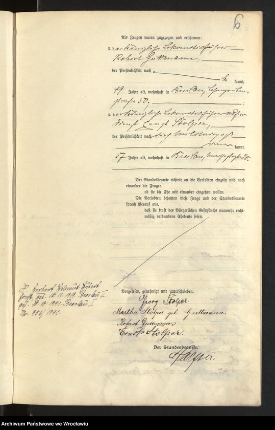 image.from.unit.number "Heiraths-Haupt-Register Breslau II 1907 Band 2"