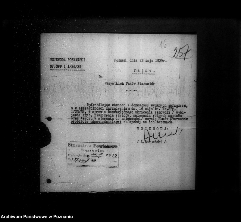 image.from.unit.number "/Bezpieczeństwo i porządek publiczny w Państwie- zarządzenia ogólne tajne/"