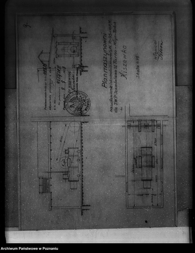Obraz 13 z jednostki "Młyn parowy w Kiszewku, pow. obornicki własność St. Turno nr woj 114"