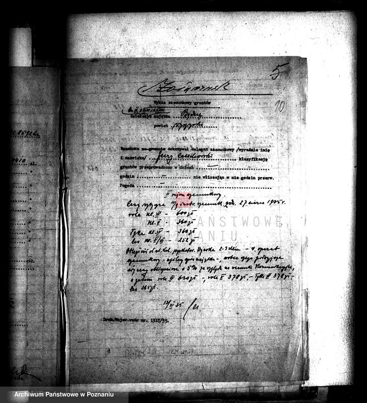 Obraz 14 z jednostki "Operat szacunkowy majątku Bądecz powiatu wrzesińskiego"