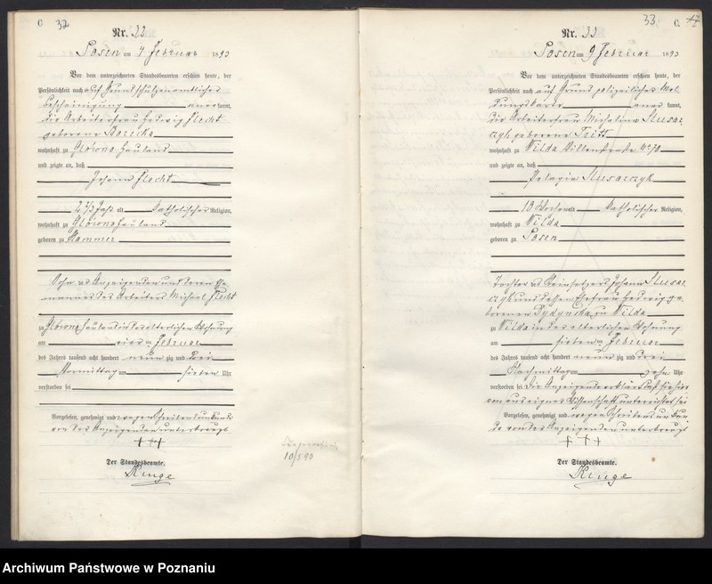 Obraz 19 z jednostki "Księga zgonów"