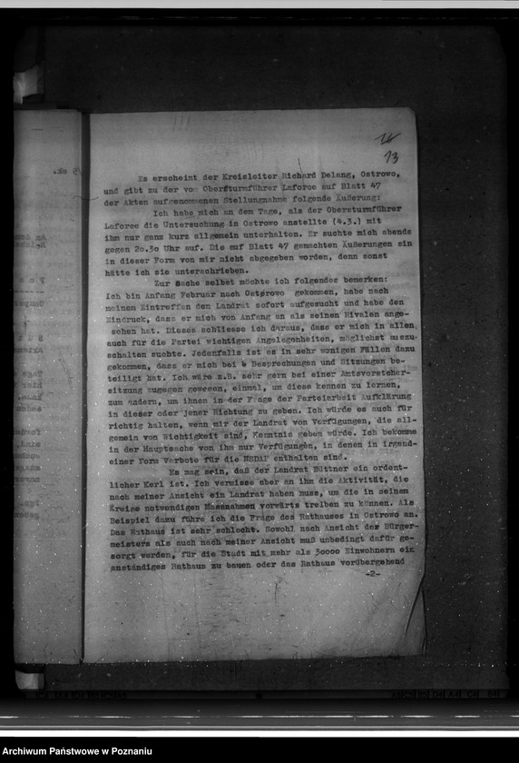 Obraz 18 z jednostki "Landrat in Ostrowo"