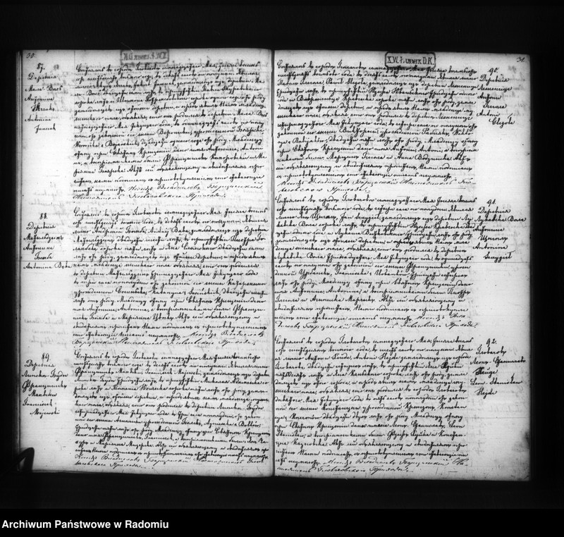 image.from.unit.number "[Duplikat aktów urodzonych, zaślubionych i zmarłych parafii rzym.- kat. Głowaczów 1868 r.]"