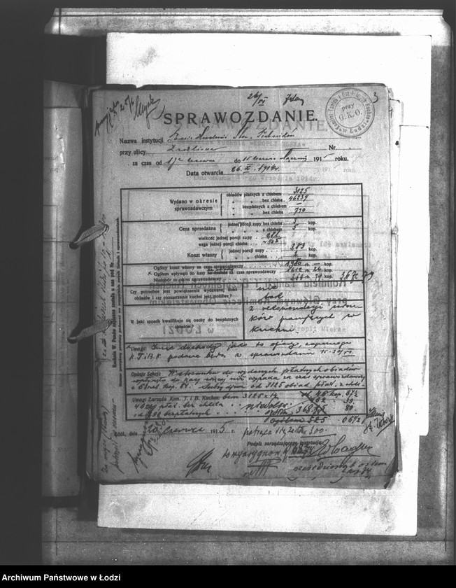 Obraz 9 z jednostki "Sprawozdania Kuchen"