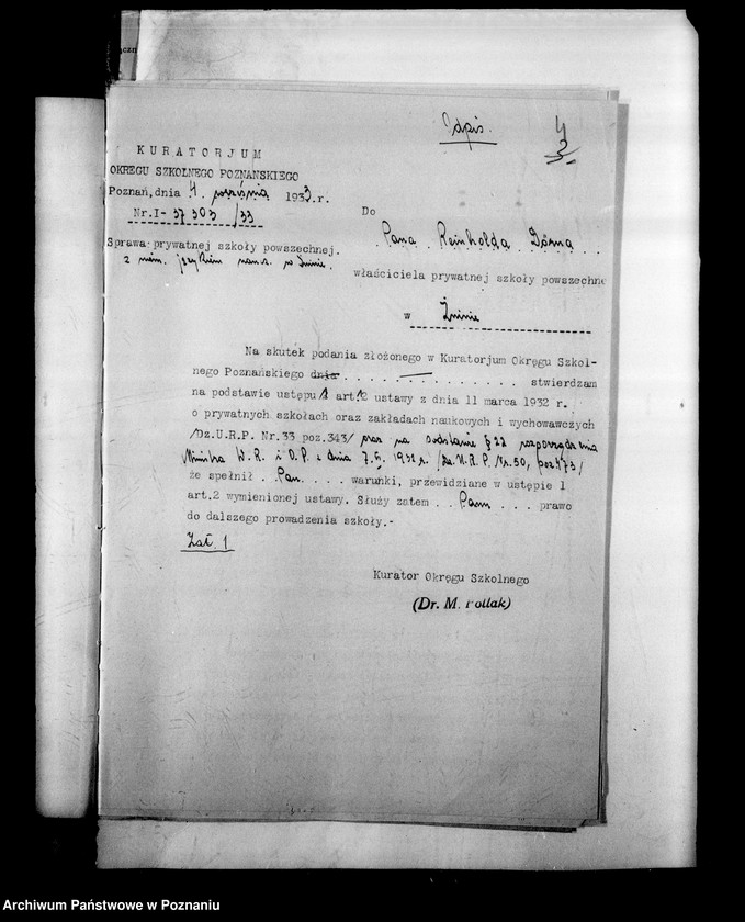 Obraz 7 z jednostki "Prywatna Szkoła Powszechna z niemieckim językiem nauczania Żnin"