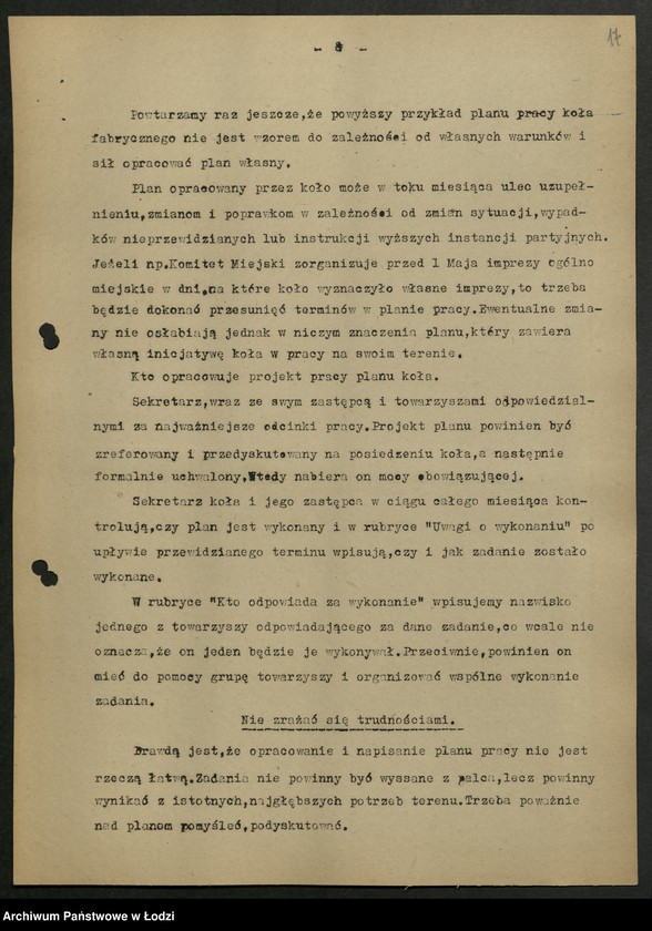 Obraz 18 z jednostki "Instrukcje i okólniki Wydziału"