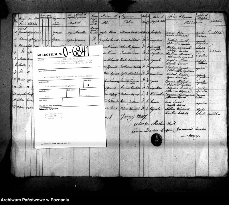 Obraz 3 z jednostki "Liber baptisatorum, copulatorum, mortuorum"