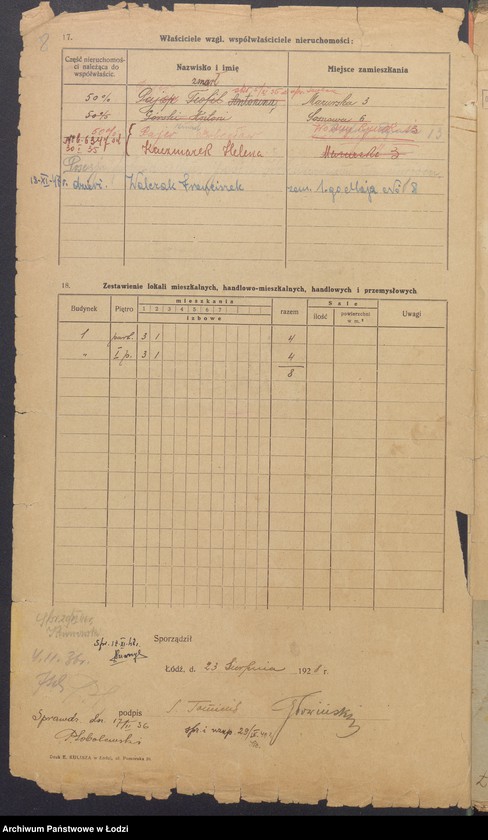 image.from.unit.number "Księga inwentarzowa nieruchomości m. Łodzi ul. Mazurska"