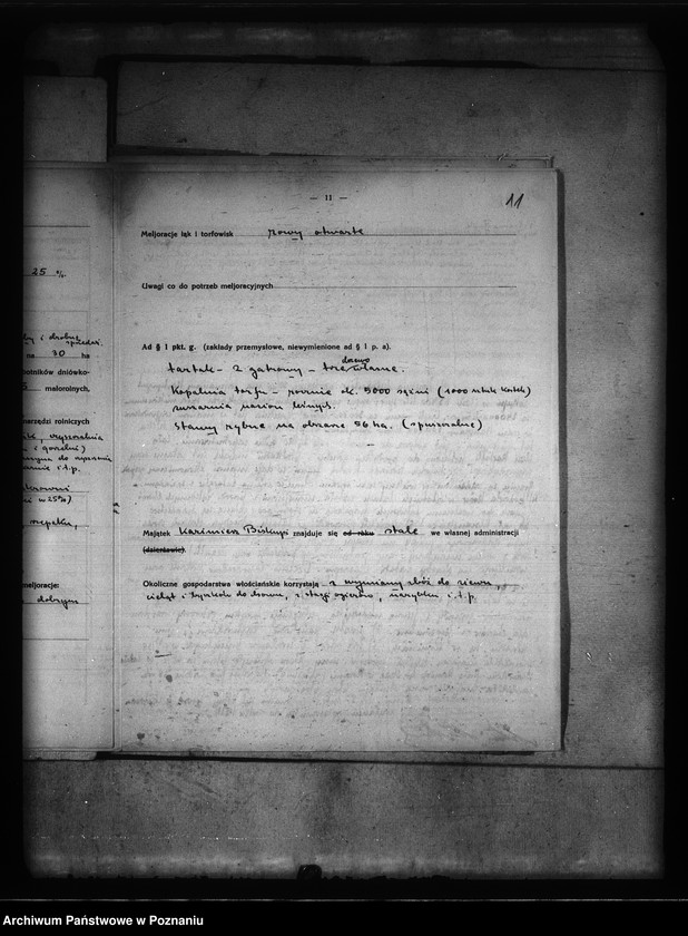 Obraz 15 z jednostki "wyłączenie z art. 5 ustawy o wykonaniu reformy rolnej we wsi Kazimierz Biskupi Białybród powiatu konińskiego"