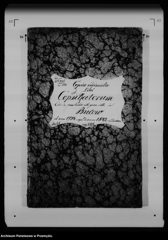 image.from.unit.number "[Kopie ksiąg metrykalnych parafii Buców (dekanat Medyka)]"