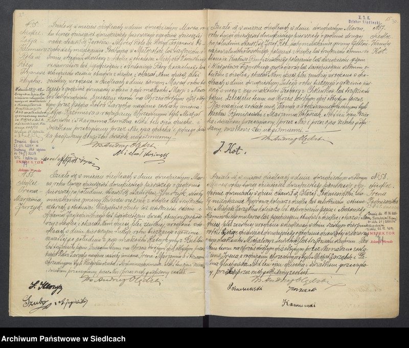 Obraz 20 z jednostki "Akty urodzeń, małżeństw, zgonów"