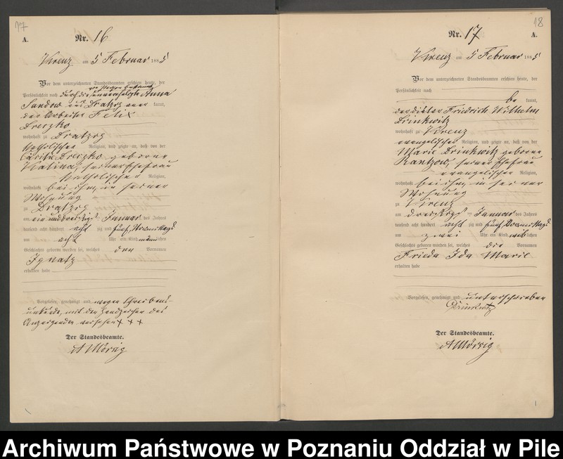 Obraz 12 z jednostki "Księga urodzeń"