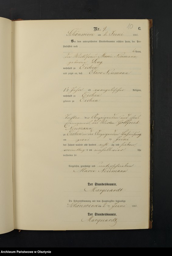image.from.unit.number "Sterbe-Neben-Register Nr 1 - 34"