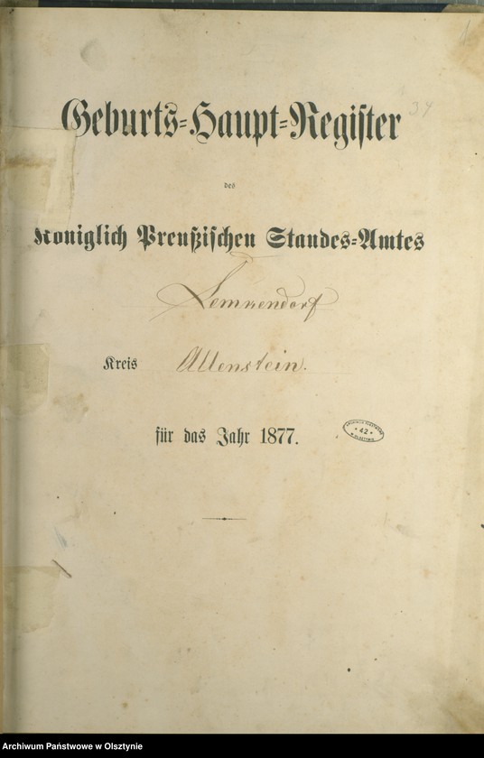 image.from.unit.number "Geburts-Haupt-Register Nr 1 - 130"