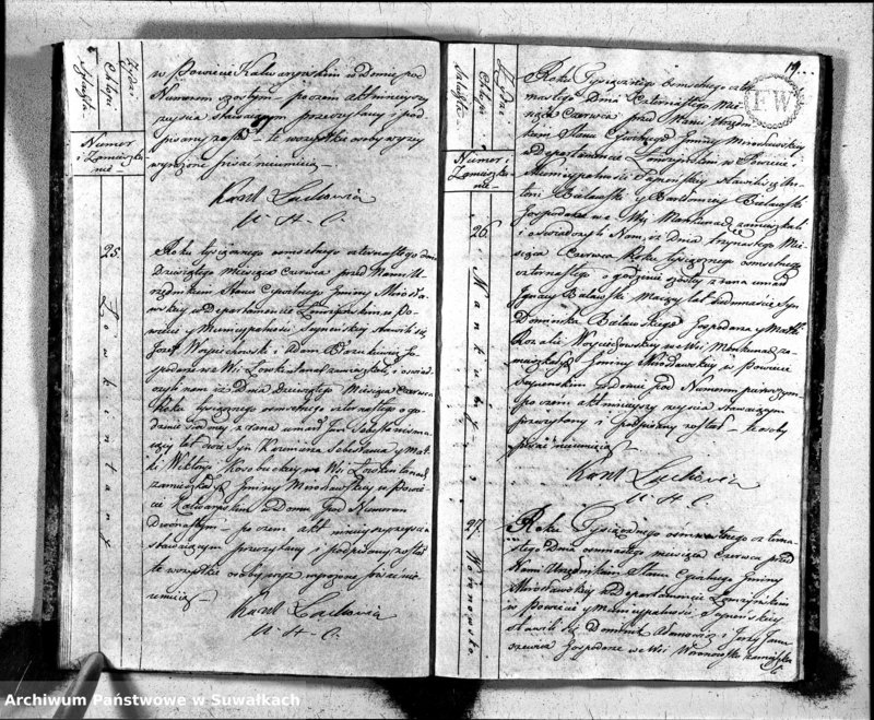 image.from.unit.number "Akta Umarłych w Gminie Mirosławskiey w R-u 1814 od dnia 1-go Stycznia do ostatniego Grudnia"