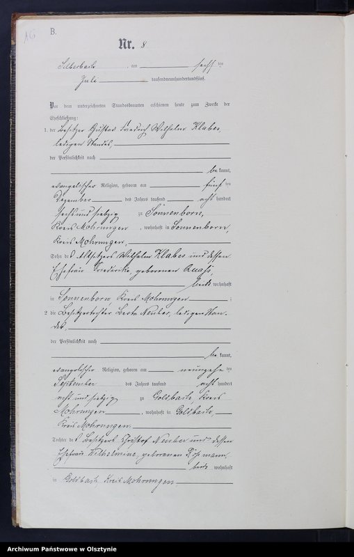 image.from.unit.number "Heiraths-Neben-Register Nr 1 - 16"