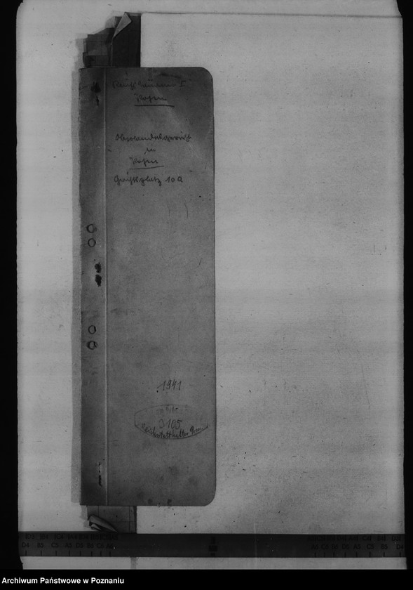 Obraz 4 z jednostki "Oberlandesgericht in Posen, Gerichtsplatz 10a. - sprawy budowlane"