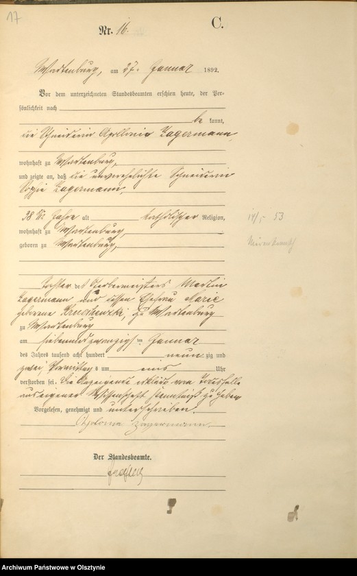 image.from.unit.number "Sterbe-Haupt-Register Nr 1 - 150"