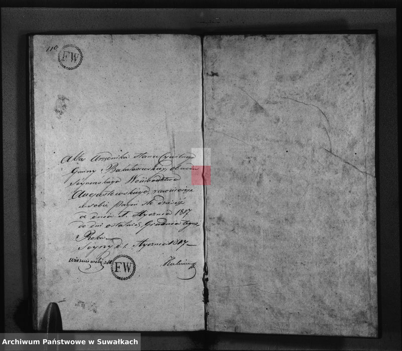 image.from.unit.number "Akta Zaślubionych Gminy Bakałarzewskiey"