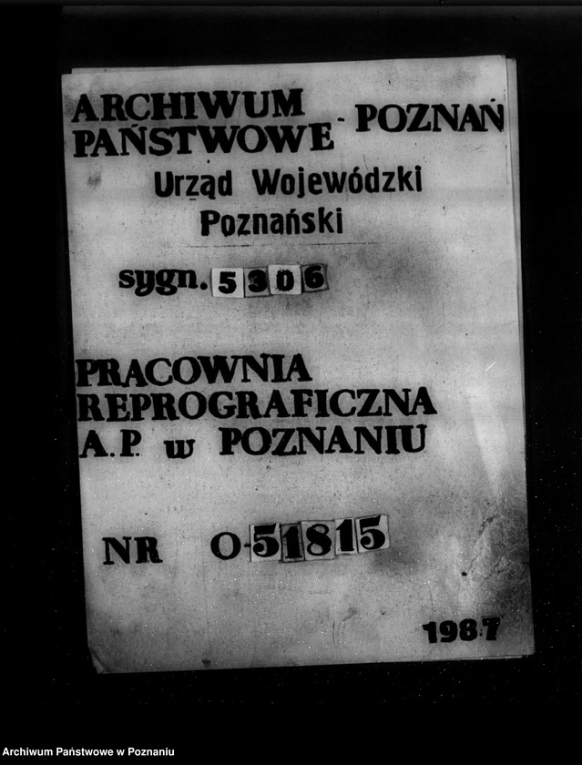 Obraz 1 z jednostki "Zatwierdzenie zakładu przemysłowego .magazynu Cukrownia w Szamotułach Spółka z o. o./"