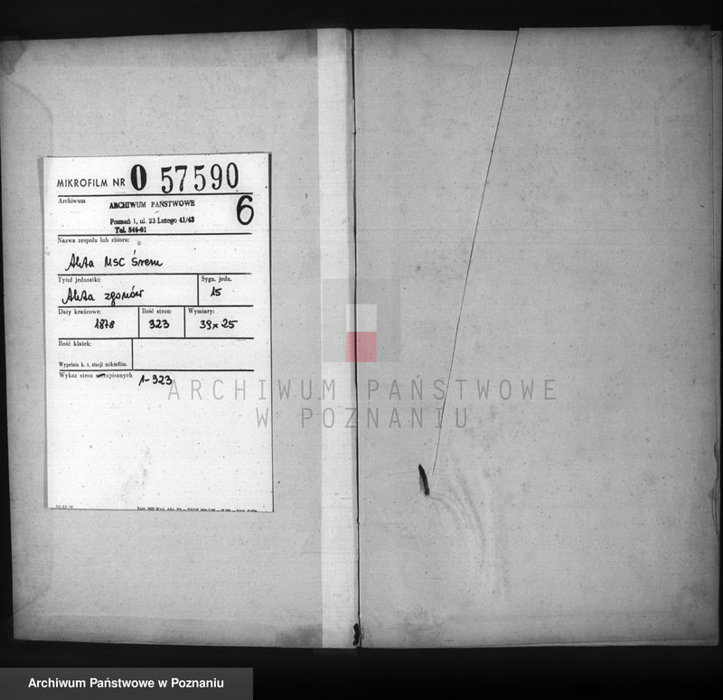 Obraz 1 z jednostki "Księga zgonów"